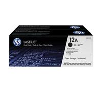 HP 12AD (Q2612AD) toner negro pack doble (original)