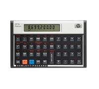 HP 12c calculadora Escritorio Calculadora financiera Aluminio, Negro