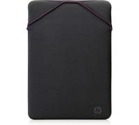 HP 14.1 Inch Grey & Mauve Protective Reversible Laptop Notebook Sleeve Case, Sli
