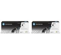 HP 143A W1143A, Negro, Kit de Recarga de Tóner Original, de 2.500 páginas, para impresoras Neverstop Laser Serie 1000 y 2000 (Paquete de 2)