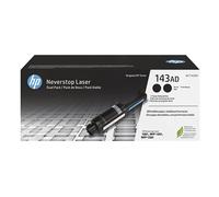 HP 143A (W1143AD) Pack doble toner negro (original)