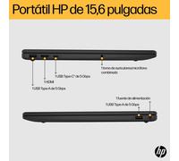 HP - 15-fc0088ns AMD Ryzen™ 3 7320U Portátil 39,6 cm (15.6") Full HD 8 GB LPDDR5-SDRAM 256 GB SSD Wi-Fi 6 (802.11ax) Windows 11
