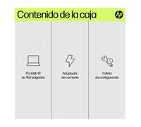 HP 15-fd0037ns Portátil 39,6 cm (15.6") Full HD Intel Core i3 N-series i3-N305 8 GB DDR4-SDRAM 512 GB SSD Wi-Fi 6E (802.11ax) Wi