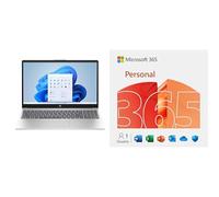 HP 15-fd0187ns | Ordenador portátil 15.6" FHD | Intel N100 | 8GB RAM | 256GB SSD | Windows 11 | QWERTY Español + Microsoft 365 Personal | 12 Meses | Apps Office con IA