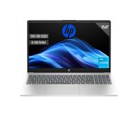 HP 15-fd0260ns - Ordenador portátil de 15.6" FHD (Intel Core i3-N305, 8GB RAM, 512GB SSD, Intel UHD Graphics, Sin Sistema Operativo) Plata - Teclado QWERTY Español