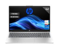 HP 15-fd0373ns - Ordenador portátil de 15.6" FHD (Intel Core i7-1355U, 16GB RAM, 1TB SSD, Intel Iris Xe Graphics, Sin Sistema operativo) Plata - Teclado QWERTY Español
