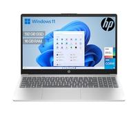 HP 15-fd0376ns- Ordenador portátil de 15.6" FHD (Intel Core i5-1334U, 16GB RAM, 512GB SSD, Intel Iris Xe Graphics, Windows 11) Plata - Teclado QWERTY Español