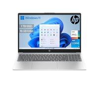 HP 15-fd0377ns- Ordenador portátil de 15.6" FHD (Intel Core i5-1334U, 16GB RAM, 1TB SSD, Intel Iris Xe Graphics, Windows 11) Plata y Azul - Teclado QWERTY Español