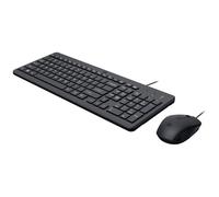 HP 150 - Set tastiera e mouse - USB - Tedesco