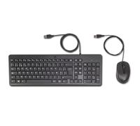 Hp 150 wired mouse and keyboard teclado ratón incluido usb azerty bel