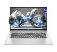 HP 17 Business Laptop, Intel Core i7-1355U, 32 GB DDR4 RAM, 1 TB PCIe SSD, 17.3" FHD (1920x1080), tarjeta gráfica Intel Iris Xe, teclado QWERTZ, Windows 11 Home, plata