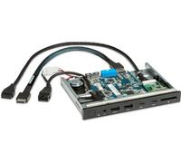 HP 1XM32AA tarjeta y adaptador de interfaz USB 3.0 Interno - Accesorio (USB 3.0, Negro, Verde, Gris, PC, 210 g)