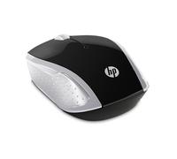 HP 200 - Ratón inalámbrico (1000 PPP, 3 Botones y Rueda, Tecnología LED Roja, Co