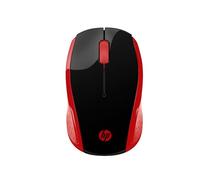 HP Ratón inalámbrico 200 (Rojo imperial)