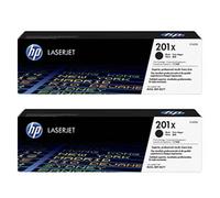 HP 201X Pack 2 toners negros (CF400X)
