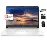 HP 2024 Premium Micro Edge portátil portátil para estudiantes de negocios Intel Quad-Core N4120, 8 GB de RAM, 192 GB (64 GB eMMC+ 128 GB), cámara web, WiFi, Windows 11S + 1 año de oficina 365,