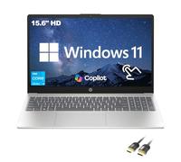 HP 2025 New 15.6" HD Touchscreen Laptop, Intel i3-1315U, 64GB RAM, 1TB SSD, AI Copilot, PDG HDMI Cable, US Version KB, For Business & Student, Windows 11
