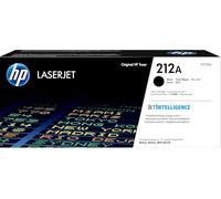 HP 212A W2120A, Negro, Cartucho Tóner Original, de 5.500 páginas, para impresoras Color LaserJet Enterprise Serie M554, M555 y M578