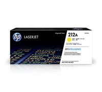 HP 212A W2122A, Amarillo, Cartucho Tóner Original, de 4.500 páginas, para impresoras Color LaserJet Enterprise Serie M554, M555 y M578