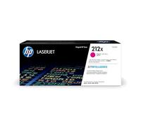 HP Cartucho de tóner Original W2123X/212X Magenta Alta capacidad 10.000 páginas para M554/M555/M578