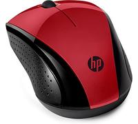 HP 220 - Ratón Inalámbrico (1600ppp, 3 Botones y Rueda de Desplazamiento, Tecnología Azul Led, Batería hasta 15 Meses de Duración, Windows 7, 8, 10, Mac OS, Chrome™ OS), Color Rojo Ocaso (Sunset Red)