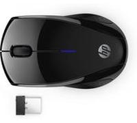 HP Ratón inalámbrico HP 220, silencioso, 1300 PPP, 3 botones, batería 15 meses, Negro