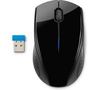 HP 220 Wireless Mouse, Contoured and Ergonomic, Blue LED Technology, Black Black