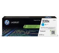 HP 220X W2201X, Cian, Cartucho Tóner Original, de 5.500 páginas, para impresoras