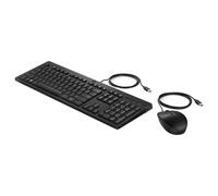 HP 225 Wired Mouse and KB EMEA-INTL