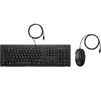 Teclado y Ratón HP 286J4AA ABE Negro Qwerty Español