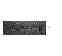 HP 230 Teclado inalámbrico, Teclado numérico, función de 12 Teclas, diseño Resistente, Perfil ergonómico, Negro, 14,6 x 44 x 2,7 cm
