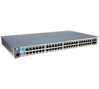 HP 2530-48G Conmutador de red administrado L2 Gigabit Ethernet (10/100/1000) 1U - Switch de red (Gestionado, L2, Gigabit Ethernet (10/100/1000), Bidireccional completo (Full duplex), Montaje en rack, 1U)