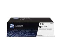 HP 25X CF325X, Negro, Cartucho Tóner de Alta Capacidad Original, de 34.500 páginas, para impresoras HP LaserJet Enterprise M806dn, M806x y LaserJet Enterprise Flow M830