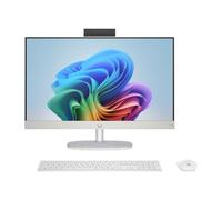 HP 27-cr2002ss - Ordenador de 27" Full HD con Cámara, Teclado y Ratón Inalámbricos (Intel Core Ultra 5 225U, 32GB RAM, 1TB SSD, Intel UHD Graphics, Windows 11) Blanco - Teclado QWERTY Español