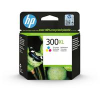 HP 300XL CC644EE, Tricolor, Cartucho de Tinta de Alto Rendimiento Original, compatible con impresoras de inyección de tinta HP DeskJet D2560, D2660, F4280, F4224, F4283; Photosmart Serie C