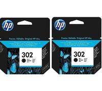 HP 302 2-Pack Black Original - Original - Ink Cartridge