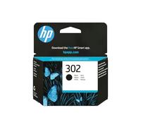 HP 302 F6U66AE, Negro, Cartucho Original de Tinta, Compatible para impresoras Deskjet Serie 1110, 2100, 3600, Envy 4500, OfficeJet 3800 y 4600