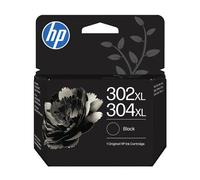 HP Cartucho de tinta original Nº302XL + Nº304XL Multipack alta capacidad Tricolor y Negro