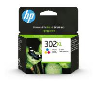 Cartucho de Tinta Original HP nº302 XL Alta Capacidad/ Tricolor