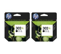HP 302XL Pack x2 Cartucho Tinta Alta Capacidad Original Negro