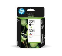 HP Paquete de 2 cartuchos de tinta Original 304 negro/tricolor