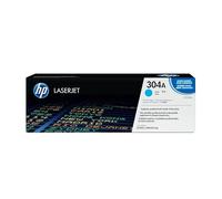 HP 304A CC531A Cian, Cartucho Tóner Original, de 2.800 páginas, para impresoras HP ColorLaserJet CP2025, CM2320 y CP2020