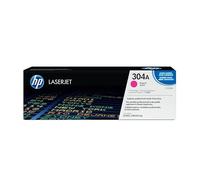 HP 304A CC533A Magenta, Cartucho Tóner Original, de 2.800 páginas, para impresoras HP ColorLaserJet CP2025, CM2320 y CP2020