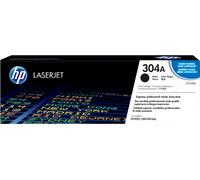 HP 304A CC530A Negro, Cartucho Tóner Original, de 3.500 páginas, para impresoras HP ColorLaserJet CP2025, CM2320 y CP2020
