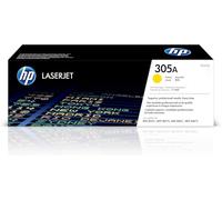 HP 305A CE412A Amarillo, Cartucho Tóner Original, de 2.600 páginas, para impresoras HP LaserJet Pro Color serie M351, M451, M375 y M475
