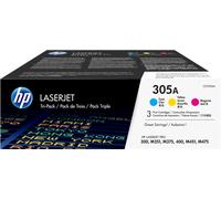 HP 305A Multipack cian / magenta / amarillo Original CF370AM