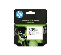 HP Cartucho de tinta Original 305XL de alta capacidad tricolor