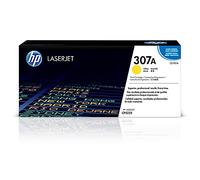 HP 307A CE742A Amarillo, Cartucho Tóner Original, de 7.300 páginas, para impresoras HP ColorLaserJet CP5220, CP5225, Color LaserJet Professional CP5225n y CP5225dn
