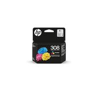HP 308 Cartucho de Tinta Auténtica, Tri Colour