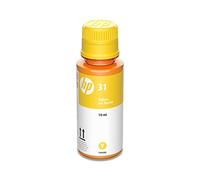 HP 31 botellas de tinta amarilla, 70 ml (1VU28AN)